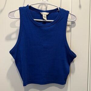 H&M ribbed cropped tank